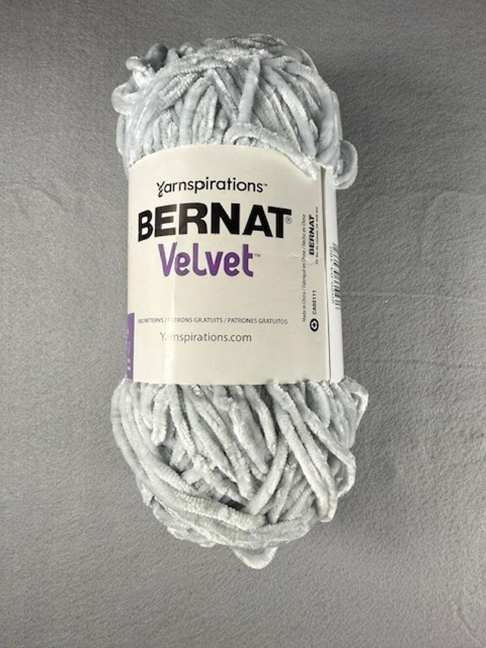 Bernat Velvet Yarn Softened Blue